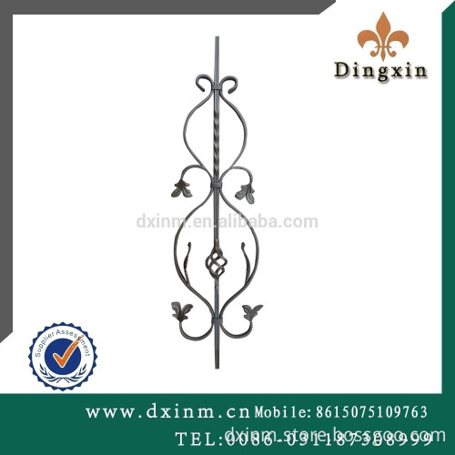 Classical style wrought iron decorative garden fencing